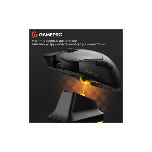 Мишка GamePro Genesis Wizard Wireless/Bluetooth/USB Black (GM160B)