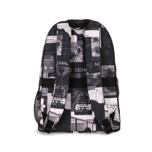 Рюкзак для ноутбука Bagland 17" Stylish XL 35L+print, whtite-black 1343 00558694 (1120220805)