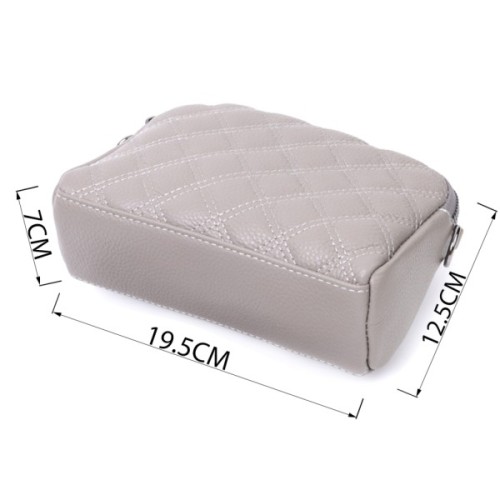 Сумка Vintage З натуральної шкіри Сіра (22810)