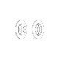 Гальмівний диск FERODO DDF995