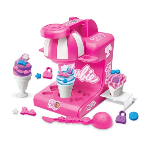 Набір для творчості Cra-Z-Art Barbie Тісто для ліплення, Магазин морозива з формами, набір 8 од (34040CRA)