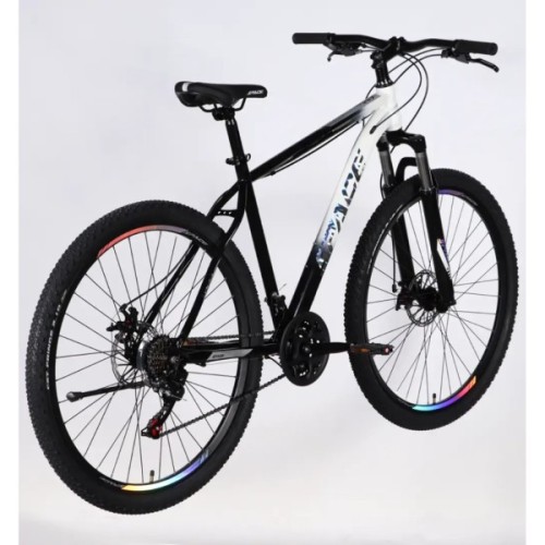 Велосипед Space 29" MARS DD FR рама-20" ST 2026 чорний з білим (OPS-SP-29-166)