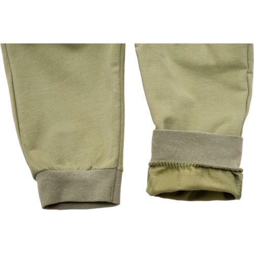 Штани дитячі Breeze спортивні на манжетах (22257-98B-green)
