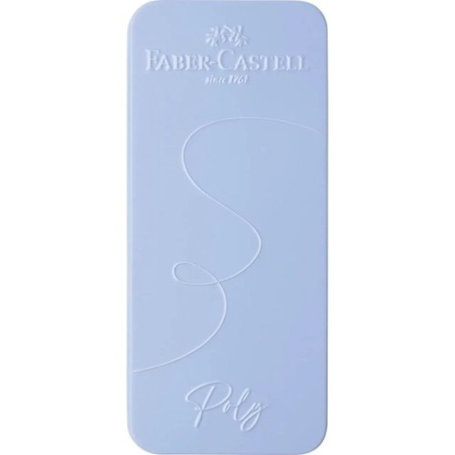 Ручка кулькова Faber-Castell набір ручок POLY Ball Set в металевому пеналі (перо + кульк. ручка), колір корпусу фіолетовий (32958)