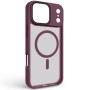 Чохол до мобільного телефона Armorstandart Uniq MagCase Apple iPhone 18 Pro Max / 17 Pro Max Dark Cherry (ARM92327)
