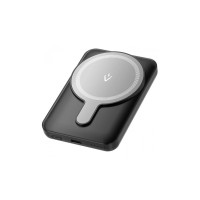 Батарея універсальна Vention Magnetic Wireless 5000mAh 20W 3A, PD, USB-C, Light Indicator, Black (FHSB0)