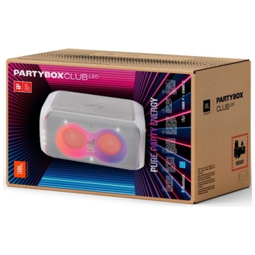 Акустична система JBL PartyBox Club 120 White (JBLPBCLUB120SWEP)