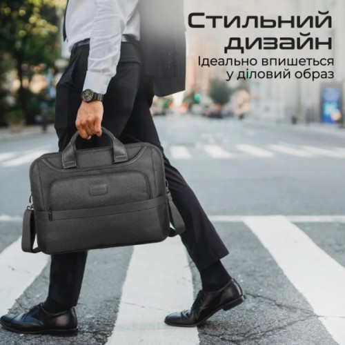 Сумка для ноутбука Promate 15.6" Paramount-MB Black (paramount-mb)