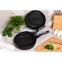 Сковорода Ardesto Gemini Bari, 28см, алюміній, чорний (AR1228B)