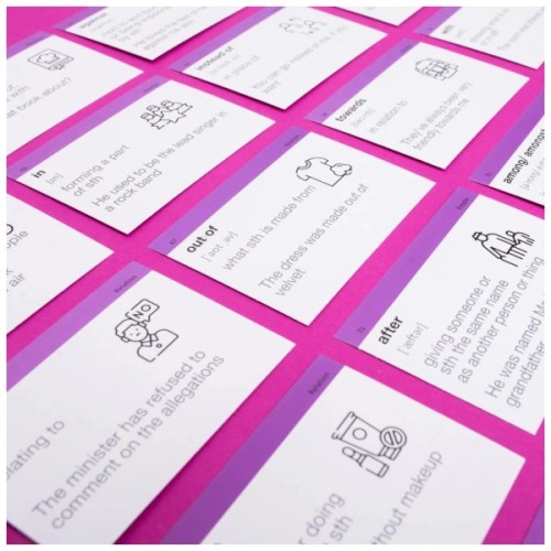 Навчальний набір English Student Картки для вивчення англійських слів Prepositions (укр.) (591225998)