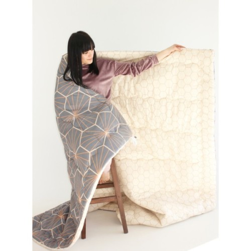 Ковдра MirSon антиалергенна Зима EcoSilk №3008 Color Fun Line Geometry 110х140 (2200004814148)