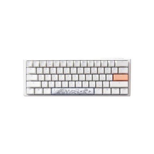 Клавіатура Ducky One 3 Mini Cherry MX Brown RGB UA USB White (DKON2161ST-BUAPXPWWWSC1)