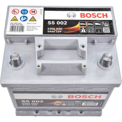 Акумулятор автомобільний Bosch 54А (0 092 S50 020)
