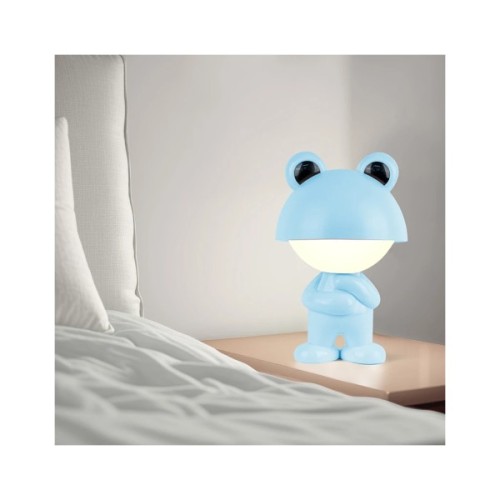 Нічник Kite Світильник LED з акумулятором Dreamy Froggy, блакитний (K25-315-3-3)