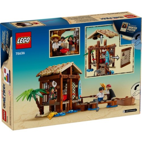 Конструктор LEGO One Piece Хатина у Селищі Вітряків (75636-)