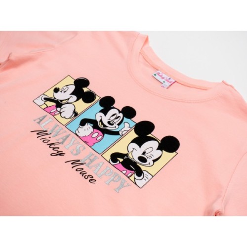 Футболка дитяча Breeze ALWAYS HAPPY (18742-164G-peach)