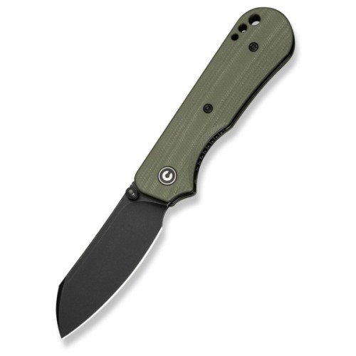 Ніж Civivi Crabby, Green G10, Darkwash (C24055-1)