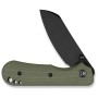 Ніж Civivi Crabby, Green G10, Darkwash (C24055-1)