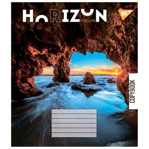 Зошит Yes Horizon nature 96 аркушів лінія (767180)