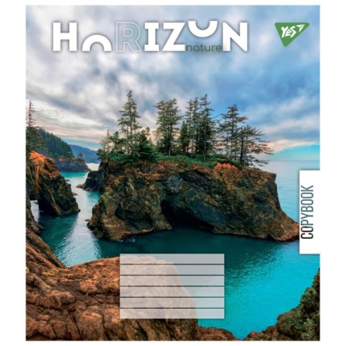 Зошит Yes Horizon nature 96 аркушів лінія (767180)