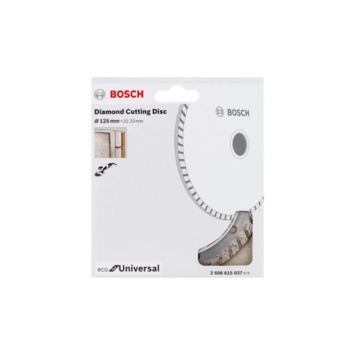 Круг відрізний Bosch ECO Universal Turbo 125-22.23 (2.608.615.037)