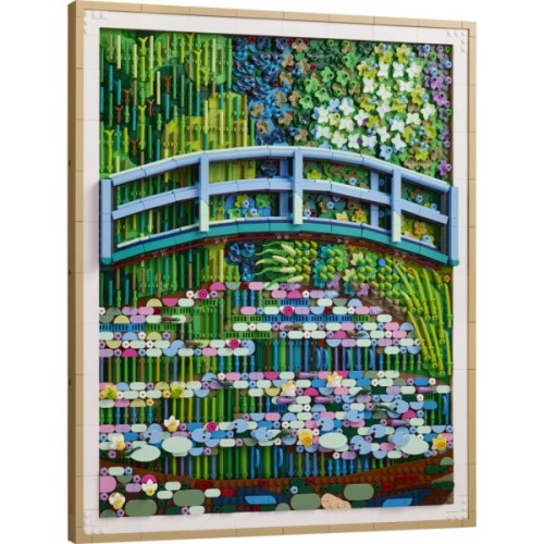 Конструктор LEGO ART «Міст над ставком із лататтям» Клода Моне (31220)
