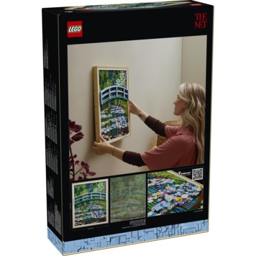 Конструктор LEGO ART «Міст над ставком із лататтям» Клода Моне (31220)