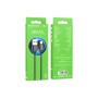 Дата кабель USB 2.0 AM to Lightning 1.0m 2.4A nylon BX87 black BOROFONE (6974443389005)