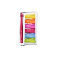 Набір косметики Curaprox Be You 6 різних смаків з ментоловими кульками 6x10 мл + Ультрам'яка зубна щітка CS 5460 (7612412425673)