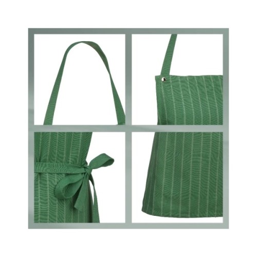 Фартух Kela Cora, 80x67 см, зелений в смужку (12815) (00000027532)