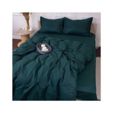 Постільна білизна MirSon Poplin Line 091 Emerald 110x140 (2200006277408)