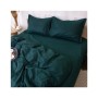 Постільна білизна MirSon Poplin Line 091 Emerald 110x140 (2200006277408)