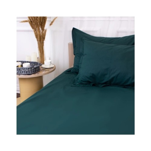 Постільна білизна MirSon Poplin Line 091 Emerald 110x140 (2200006277408)
