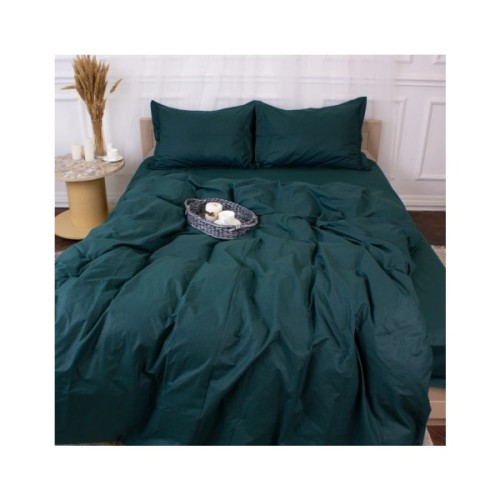 Постільна білизна MirSon Poplin Line 091 Emerald 110x140 (2200006277408)