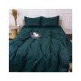 Постільна білизна MirSon Poplin Line 091 Emerald 110x140 (2200006277408)