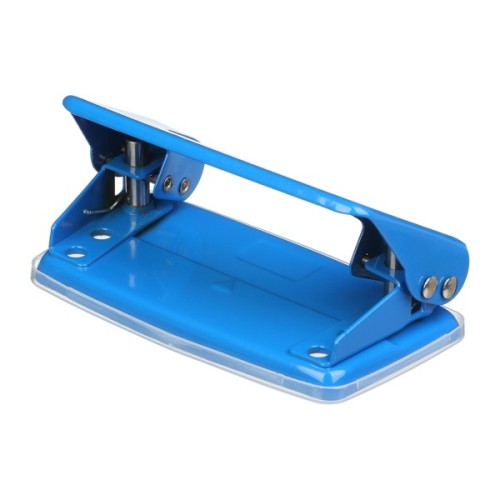 Діркопробивач Buromax металевий JOBMAX, до 10 аркушів, 100 х 55 х 50 мм, синій (BM.4039-02)