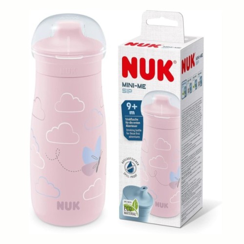 Поїльник-непроливайка Baby-Nova Mini-Me Sip Pink 300 мл (3952682)