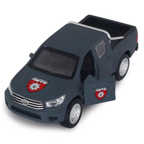 Машина TechnoDrive серії Шеврони Героїв - Toyota Hilux - ОШБр НПУ Лють (KM6118F)