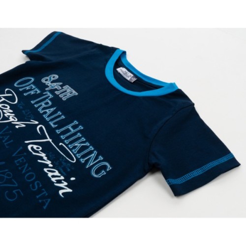 Піжама дитяча Matilda з коротким рукавом (M12317-3-134B-blue)