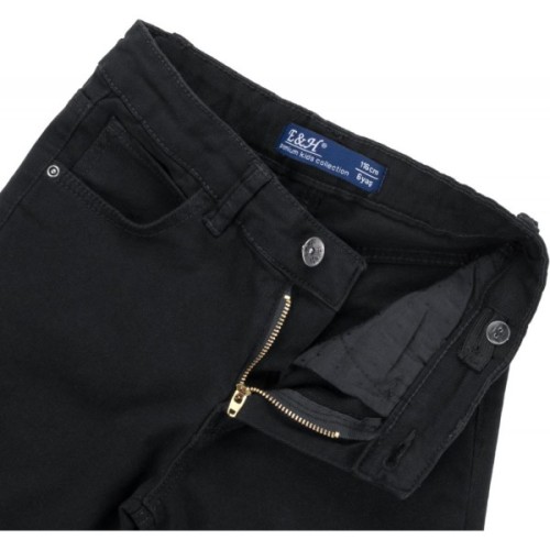 Штани дитячі Breeze з джинсової тканини (OZ-17606-116B-black)