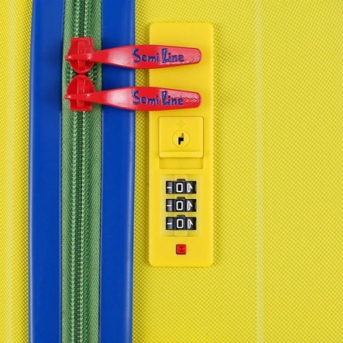 Валіза Semi Line 20" (S) Yellow (T5801-1) (DAS303183)