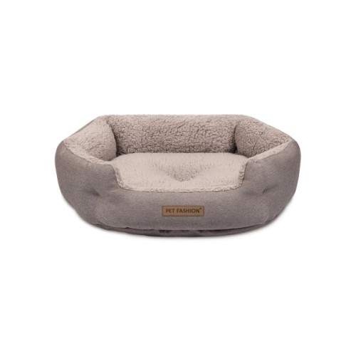 Лежак для тварин Pet Fashion BRIG 58х48х20 см кавовий (4823082441488)