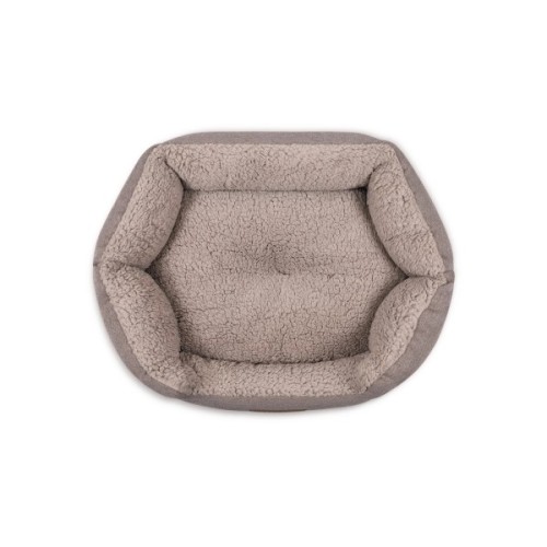 Лежак для тварин Pet Fashion BRIG 58х48х20 см кавовий (4823082441488)