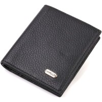 Портмоне Canpellini З натуральної шкіри Чорне (21742)