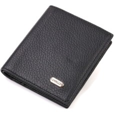 Портмоне Canpellini З натуральної шкіри Чорне (21742)