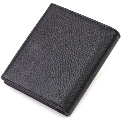 Портмоне Canpellini З натуральної шкіри Чорне (21742)