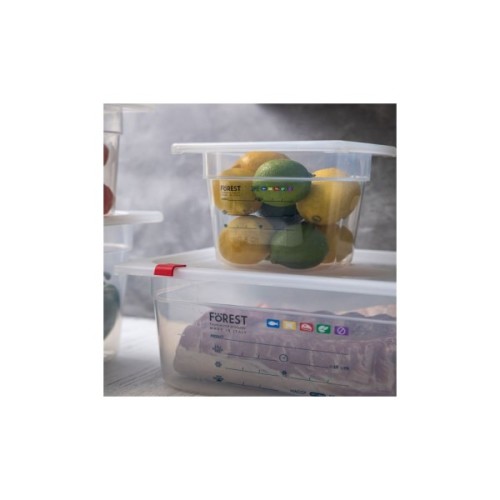 Гастроємність FoREST серія "Gastronorm" з поліпропілену GN 1/2 h 200 мм 11,9 л (241290)