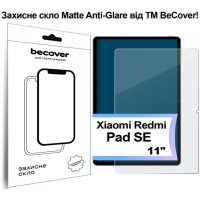 Скло захисне BeCover Matte Anti-Glare Xiaomi Redmi Pad SE 11" (713448)