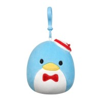 М'яка іграшка Squishmallows на кліпсі - Такседо Сем 9 см (SQSN00276)