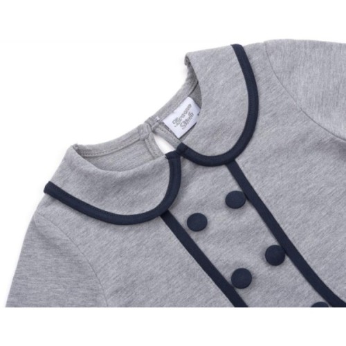 Плаття дитяче Breeze з гудзиками (9680-98G-gray)